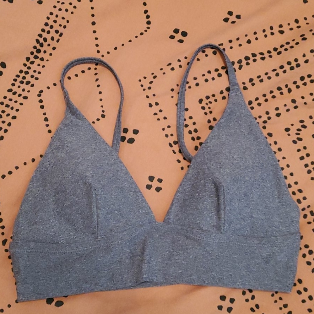 Aerie Longline Triangle Bikini Top